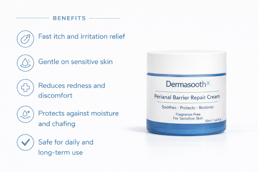 Barrier Repair Cream for Intimate Itching